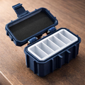 PosterBay MakerHub™ 6-Compartment Hard Shell Storage Case – 3D Printed Organiser Box for Batteries, SD Cards & Small Parts